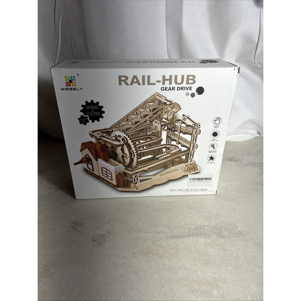 Miebely Rail Hub Gear Drive Marble Run